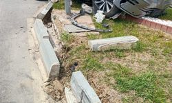 Mahmutlar’da D-400 Üzerinde Kaza