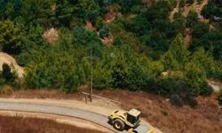 Özvadi’de 2 bin 500 metrelik asfalt çalışması