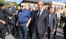 KKTC 5. Cumhurbaşkanı Ersin Tatar yeğenini Londra’da son yolculuğuna uğurladı