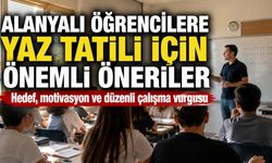 Alanya’da yaz kurslarına ziyaret: Öğrencilere hedef ve motivasyon önerisi