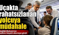 Uçakta fenalaşan yolcuya Sağlık Bakanı Kemal Memişoğlu müdahale etti