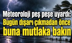 Rüzgâr uyarısı yapıldı: MGM açıkladı, bazı bölgelerde sağanak bekleniyor