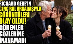 Richard Gere New York'ta Asymmetry Filminin Çekimlerinde Görüntülendi