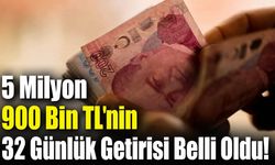 Alanya’da 5,9 Milyon TL’nin Mevduat Getirisi