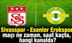 Sivasspor - Esenler Erokspor maçı ne zaman, saat kaçta ve hangi kanalda?