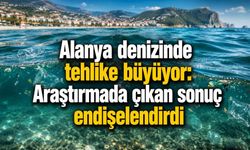 Alanya denizinde mikroplastik kirliliği endişe verici seviyede