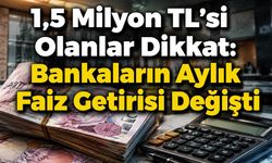 Alanya’da 1,5 Milyon TL’nin Mevduat Getirisi Değişti