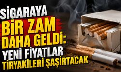 Sigara fiyatlarına bir zam daha geldi