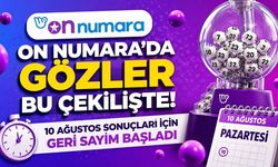 10 Ağustos On Numara çekilişi için geri sayım
