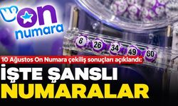 On Numara sonuçları açıklandı: Kazandıran numaralar belli oldu