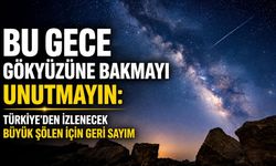 Perseid meteor yağmuru bu gece Türkiye’den izlenecek
