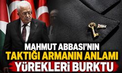 Mahmut Abbasi'nin taktığı armanın anlamı yürekleri burktu