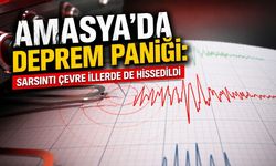 Amasya Göynücek’te deprem çevre ilçelerde de hissedildi
