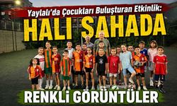 Yaylalı’da Yaz Kur’an Kursu Öğrencileri Halı Sahada Buluştu