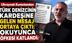Ukraynalı Komutandan Öldürülen Türk Denizcinin Kardeşine Tepki Çeken Mesaj