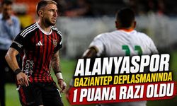 Alanyaspor Gaziantep deplasmanında 1 puana razı oldu