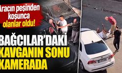 Sürücü ile yayanın tartışması sopalı kavgaya dönüştü