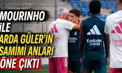 Mourinho ile Arda Güler'in samimi anları kameraya yansıdı