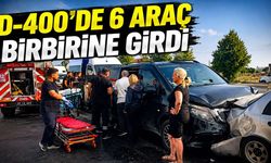 Alanya yolunda 6 araç çarpıştı: 17 kişi yaralandı
