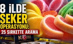 8 İlde Şeker Operasyonu: 25 Şirkette Arama