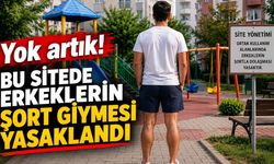 Yok artık bu sitede erkeklerin şort giymesi yasaklandı