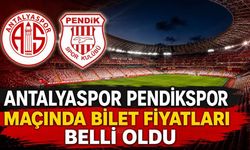 Antalyaspor Pendikspor maçında bilet fiyatları belli oldu