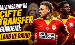 Galatasaray'da çifte transfer gündemi: Lang ve David