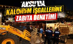 Aksu’da Kaldırım İşgallerine Zabıta Denetimi