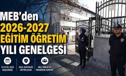 MEB’den 2026-2027 Eğitim Öğretim Yılı Genelgesi
