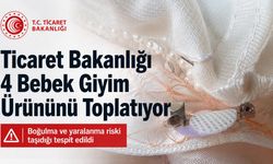 Ticaret Bakanlığı 4 Bebek Giyim Ürününü Toplatıyor