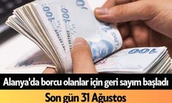 Alanya esnafına flaş uyarı: Son 10 gün
