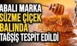 Abalı Marka Süzme Çiçek Balında Tağşiş Tespit Edildi