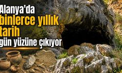 Alanya'da binlerce yıllık tarih gün yüzüne çıkıyor