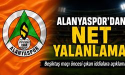 Alanyaspor'dan Beşiktaş maçı öncesi iddialara yalanlama