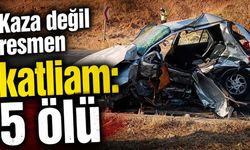 Kaza değil resmen katliam: 5 ölü