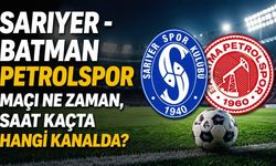 Sarıyer - Batman Petrolspor maçı ne zaman, saat kaçta hangi kanalda?