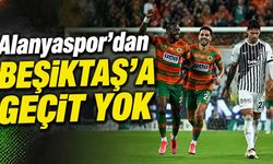 Alanyaspor Beşiktaş’ı tek golle geçti