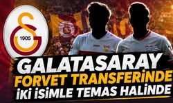 Galatasaray forvet transferinde iki isimle temas halinde