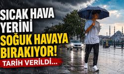 Sıcah hava yerini soğuk havaya bırakıyor! Tarih verildi...