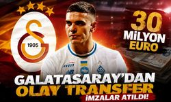 Galatasaray'dan olay transfer 30 milyon Euro ile imzalar atıldı!