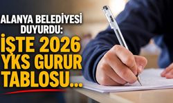 Alanya Belediyesi duyurdu: İşte 2026 YKS gurur tablosu...
