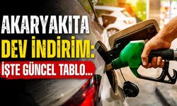 Akaryakıta dev indirim: İşte güncel tablo...