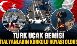 Türk uçak gemisi İtalyanların korkulu rüyası oldu!