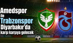 Amedspor ile Trabzonspor Diyarbakır’da karşı karşıya gelecek