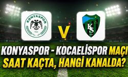 Konyaspor - Kocaelispor maçı saat kaçta, hangi kanalda?