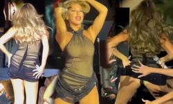 Hadise Antalya'da dansıyla yıktı geçti
