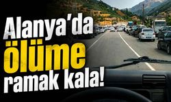 Alanya Çayarası Yaylası’nda dar yol trafiği kilitliyor