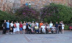 Alanya engelsiz turizmin adresi oldu: 41 kişilik kafileden tam not