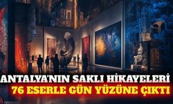 Antalya'nın görsel hafızası 76 eserle sergileniyor
