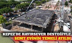 Kepez'de hayırsever katkısıyla semt evi temeli atıldı